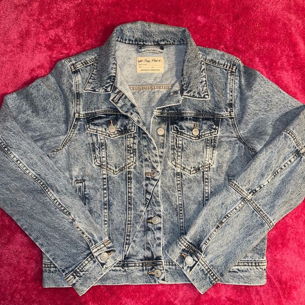 Free People Jean jacket